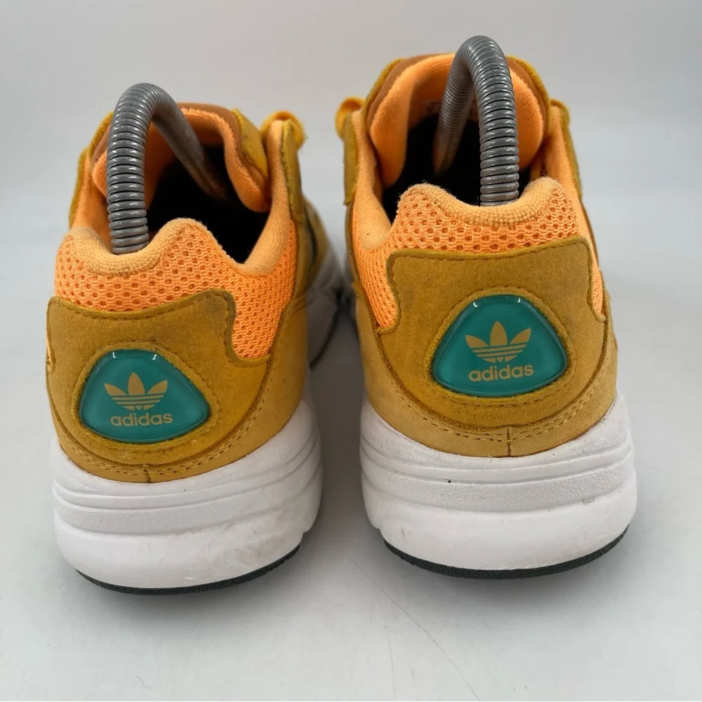 Adidas Unisex Kids Yung 96 Chasm- SZ 5 Youth -Yellow Shoes Sneakers